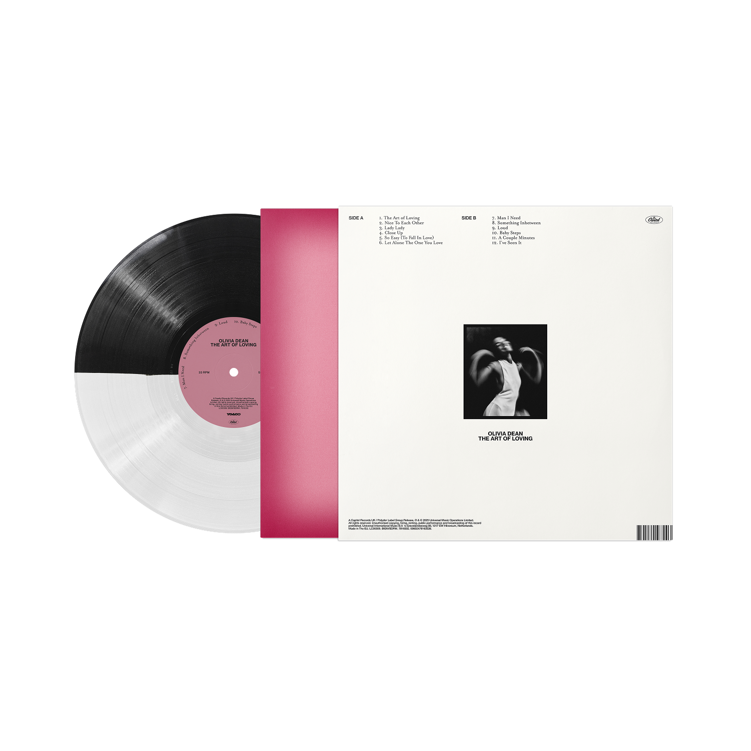 The Art of Loving Store Exclusive Vinyl Back