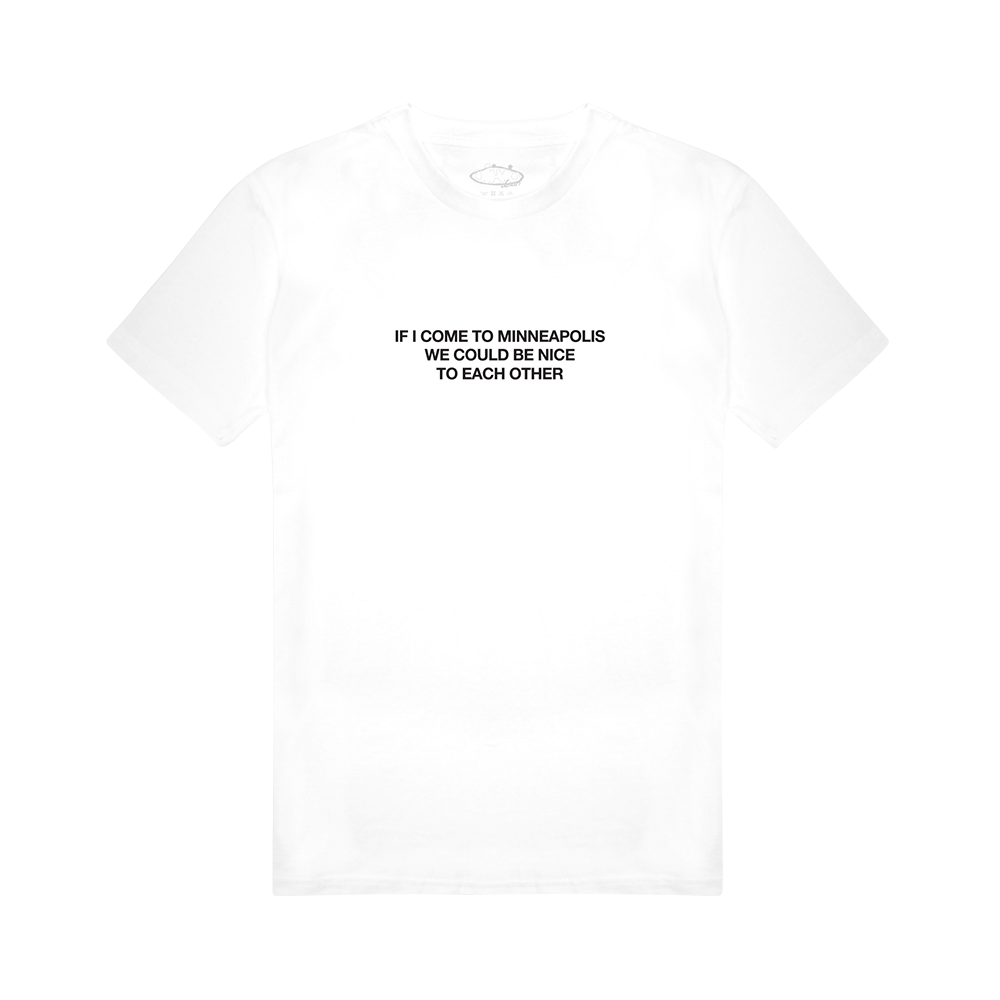 Nice To Each Other Tee (Minneapolis)