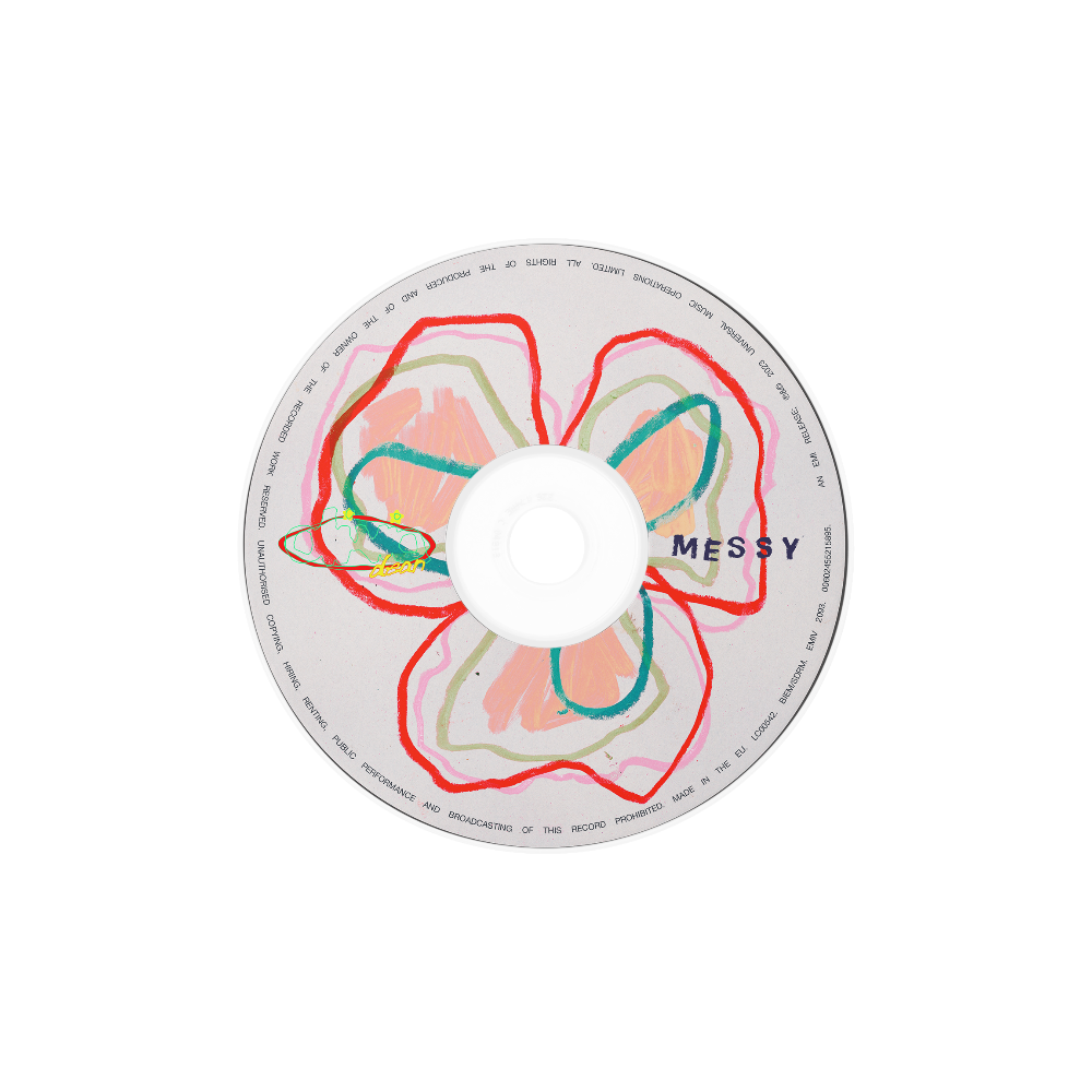 Messy CD Disc