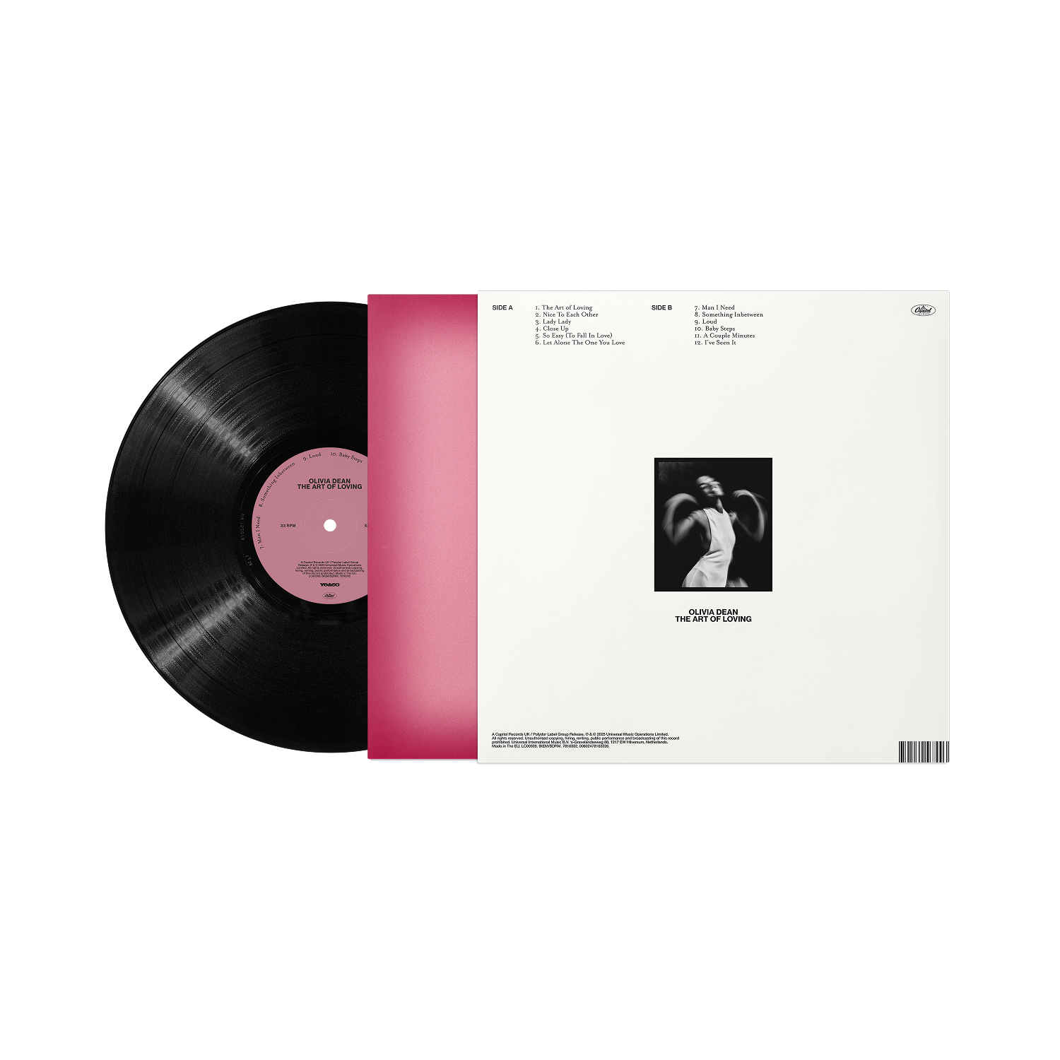 The Art of Loving LP Back