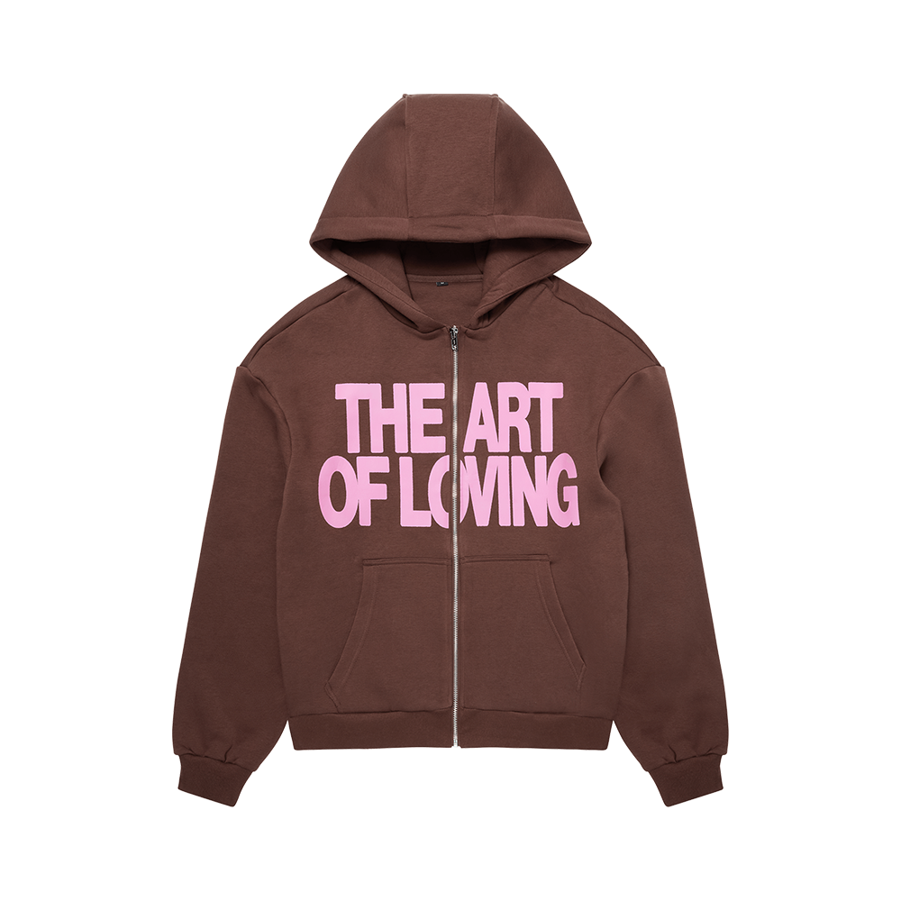 The Art Of Loving Hoodie Front